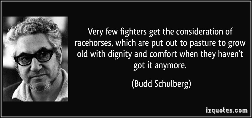 quote-very-few-fighters-get-the-consideration-of-racehorses-which-are-put-out-to-pasture-to-grow-old-budd-schulberg-164985